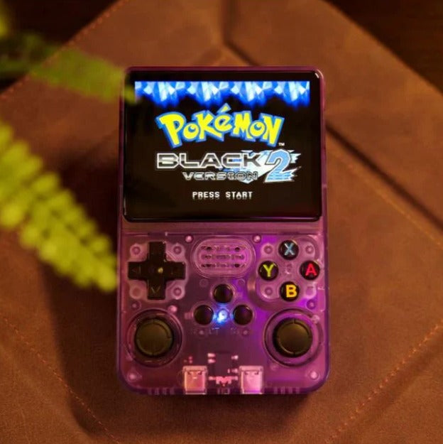 CONSOLA RETRO PORTATIL R36S (Morado)